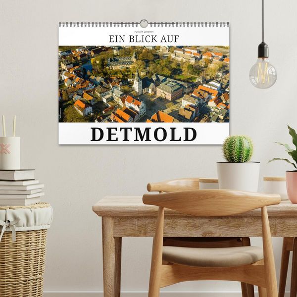 Produktbild: Ein Blick auf Detmold (Wandkalender 2026 DIN A3 quer), CALVENDO Monatskalender