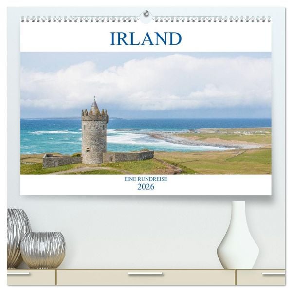 Produktbild: Irland - Eine Rundreise (hochwertiger Premium Wandkalender 2026 DIN A2 quer), Kunstdruck in Hochglanz