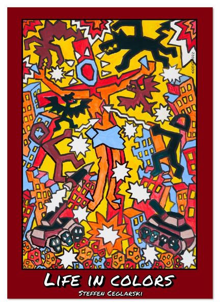 Produktbild: Life in Colors (Wandkalender 2026 DIN A3 hoch), CALVENDO Monatskalender