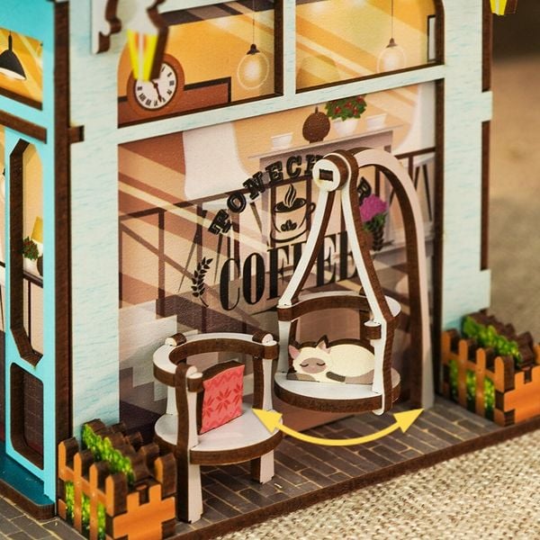 Book Nook DIY Bücherecke Cape Coffee Shop