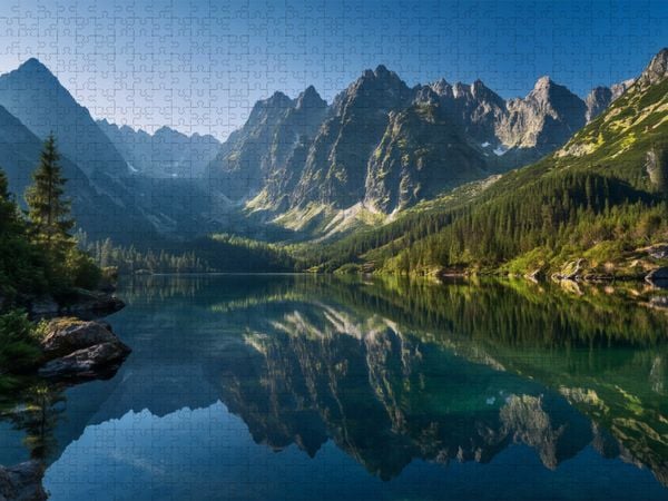 Produktbild: CALVENDO Puzzle Wo Wasser flie&szlig;t, bl&uuml;ht das Leben | 2000 Teile Lege-Gr&ouml;&szlig;e 90x67cm Foto-Puzzle f&uuml;r gl&uuml;ckliche Stunden
