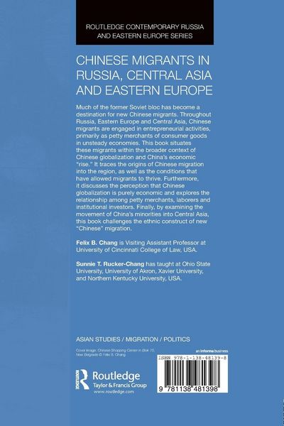 Produktbild: Chinese Migrants in Russia, Central Asia and Eastern Europe