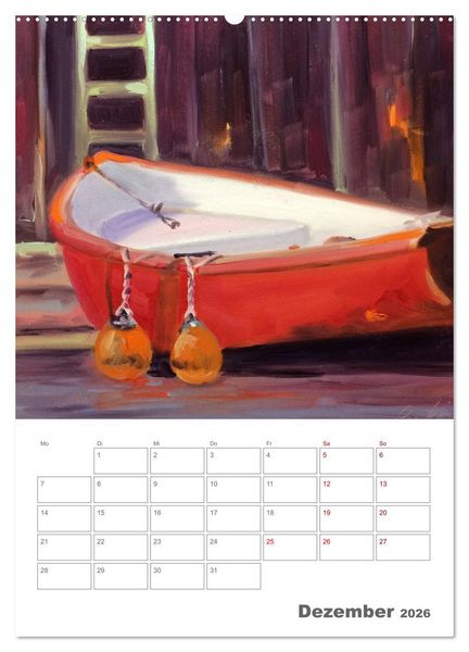 Produktbild: Malerisches Helgoland (hochwertiger Premium Wandkalender 2026 DIN A2 hoch), Kunstdruck in Hochglanz