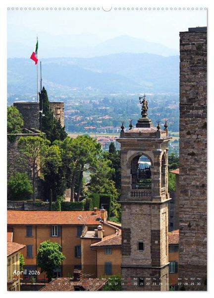 Produktbild: Bergamo (High Quality Premium Wall Calendar 2026 DIN A2 portrait),CALVENDO 12 Month Wall Calendar