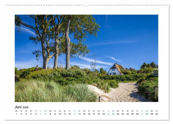 Produktbild: Fischland - Dar&szlig; - Zingst: Zwischen Meer und Bodden (hochwertiger Premium Wandkalender 2026 DIN A2 quer), Kunstdruck in Hochglanz