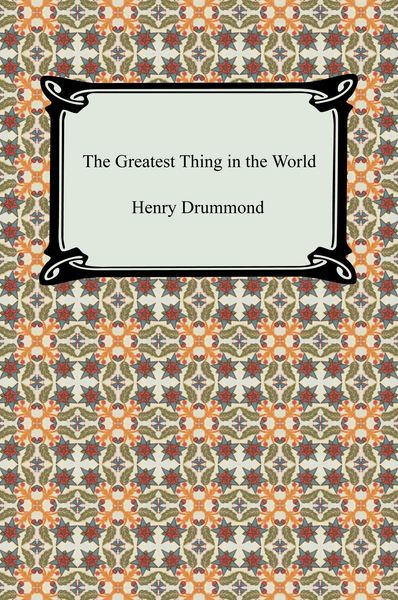 Produktbild: The Greatest Thing in the World