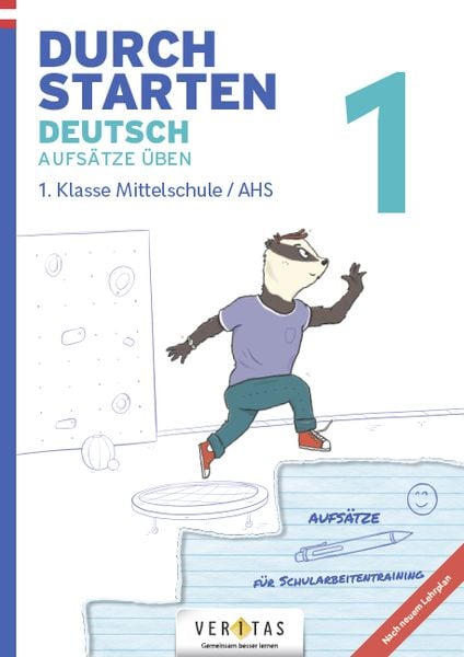 Produktbild: Durchstarten Deutsch 1. Klasse Mittelschule/AHS Aufs&auml;tze &uuml;ben