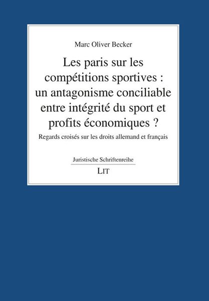 Produktbild: Becker, M: Paris sur les comp&eacute;titions sportives