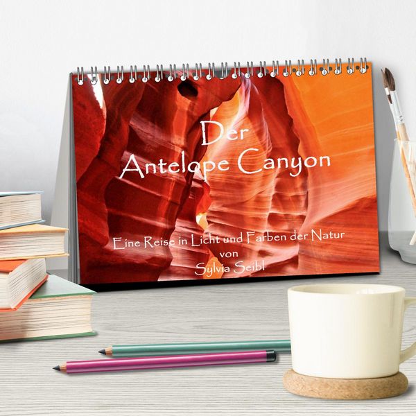 Produktbild: Der Antelope Canyon (Tischkalender 2026 DIN A5 quer), CALVENDO Monatskalender