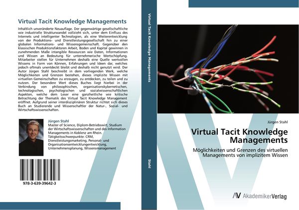 Produktbild: Virtual Tacit Knowledge Managements