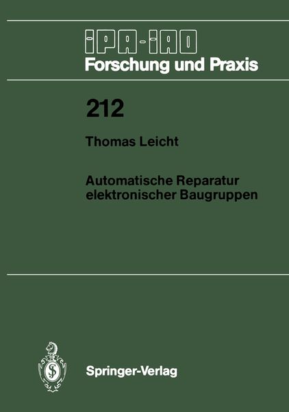 Produktbild: Automatische Reparatur elektronischer Baugruppen