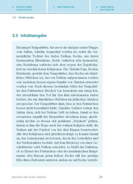 Produktbild: Nathan und seine Kinder von Mirjam Pressler