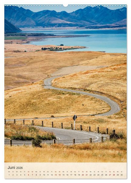 Produktbild: Neuseeland entdecken (hochwertiger Premium Wandkalender 2026 DIN A2 hoch), Kunstdruck in Hochglanz