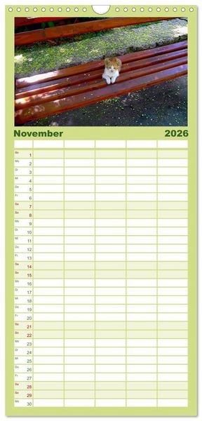 Produktbild: Familienplaner 2026 - Bulgarien, von Varna bis zum Kap Kaliakra mit 5 Spalten (Wandkalender, 21 x 45 cm) CALVENDO