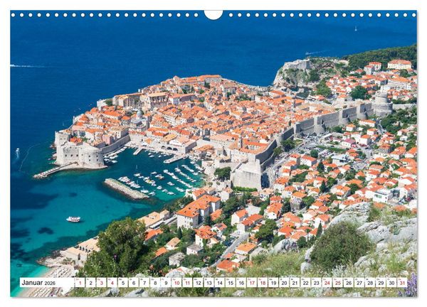 Produktbild: Kroatien - Perle des Balkans (Wandkalender 2026 DIN A3 quer), CALVENDO Monatskalender