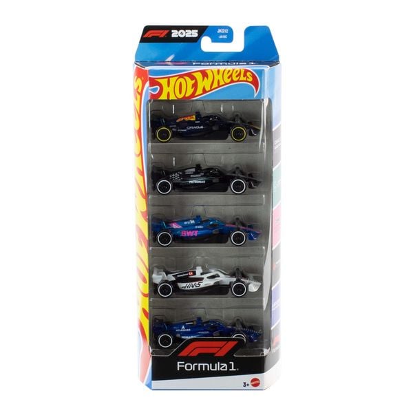 Produktbild: Hot Wheels Formel 1 5er-Pack