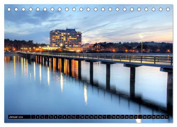 Produktbild: Timmendorfer Strand (Tischkalender 2026 DIN A5 quer), CALVENDO Monatskalender
