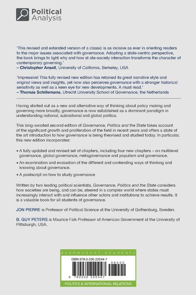 Produktbild: Governance, Politics and the State