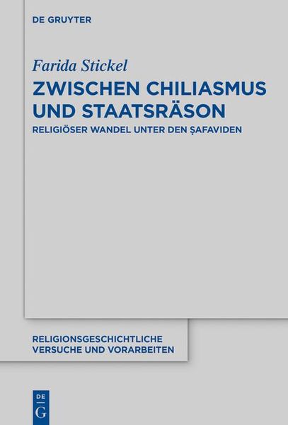 Produktbild: Zwischen Chiliasmus und Staatsr&auml;son