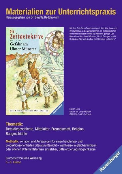 Produktbild: Lenk, F: Gefahr am Ulmer M&uuml;nster. Materialien