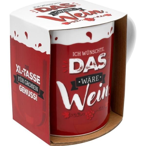 Produktbild: XL-Tasse Motiv Wein