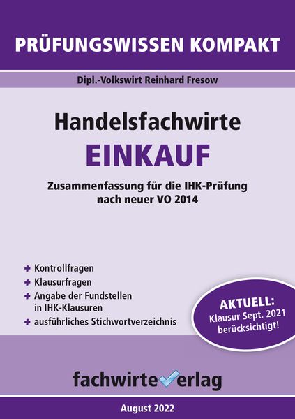 Produktbild: Handelsfachwirte: Einkauf