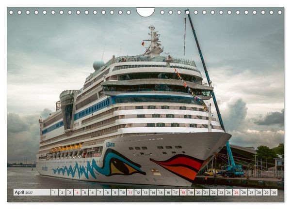 Produktbild: Ostsee Ahoi - Gro&szlig;e Schiffe, kleine Boote (Wandkalender 2027 DIN A4 quer), CALVENDO Monatskalender