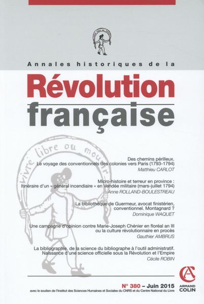 Produktbild: Annales historiques de la