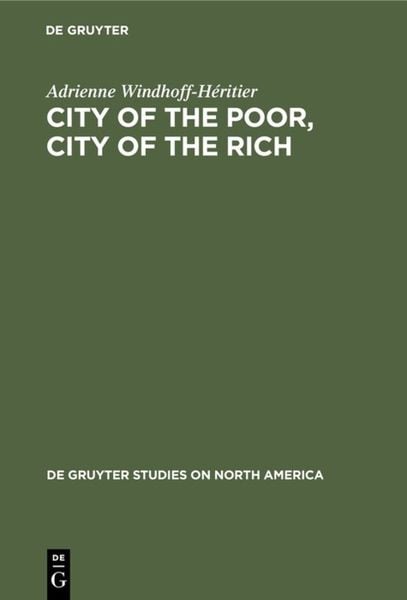 Produktbild: City of the Poor, City of the Rich