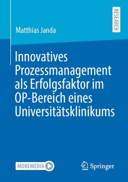 Produktbild: Innovatives Prozessmanagement als Erfolgsfaktor im OP-Bereich eines Universit&auml;tsklinikums