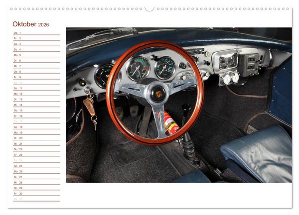 Produktbild: Classic 356 (Wandkalender 2026 DIN A2 quer), CALVENDO Monatskalender
