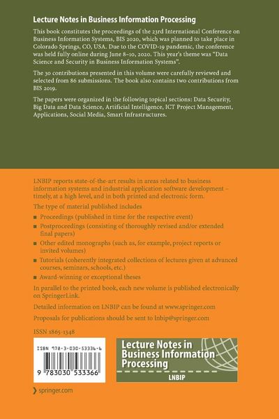 Produktbild: Business Information Systems