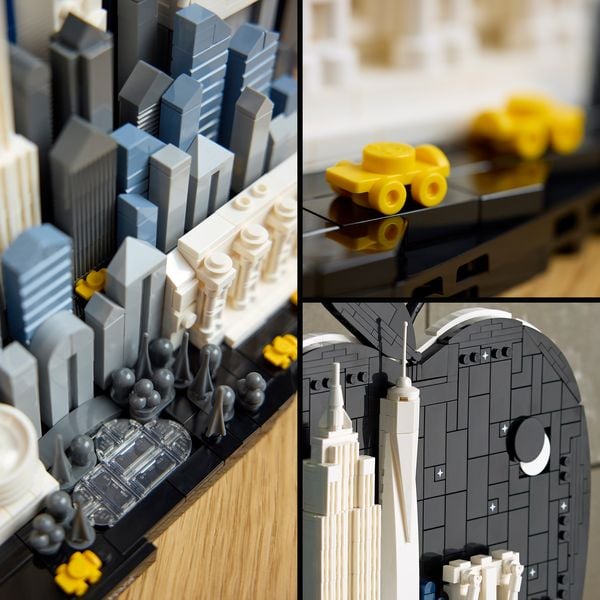 Produktbild: LEGO 21066 Architecture New York City &ndash; The Big Apple, Bauset, Zimmerdeko f&uuml;r Erwachsene
