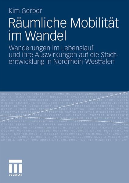 Räumliche Mobilität im Wandel, Taschenbuch von Kim Lücking, VS Verlag für Sozialwissenschaften, 9783531183053