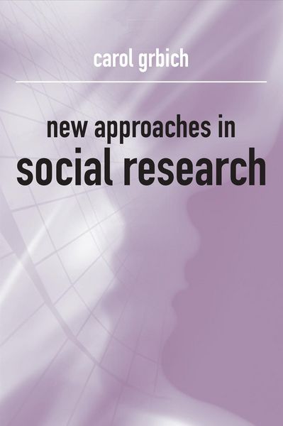 Produktbild: New Approaches in Social Research