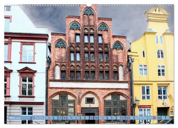 Produktbild: Stralsund und die Boddenlandschaft (hochwertiger Premium Wandkalender 2026 DIN A2 quer), Kunstdruck in Hochglanz