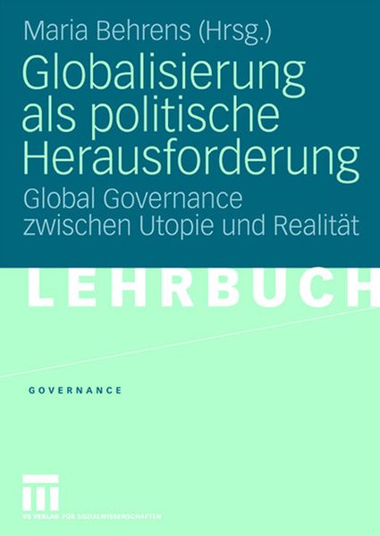 Produktbild: Globalisierung als politische Herausforderung