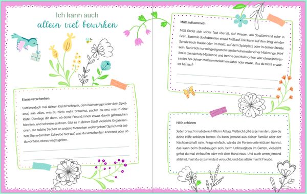 Produktbild: Kreativbuch &ndash; Mein Leben ist bunt und sch&ouml;n