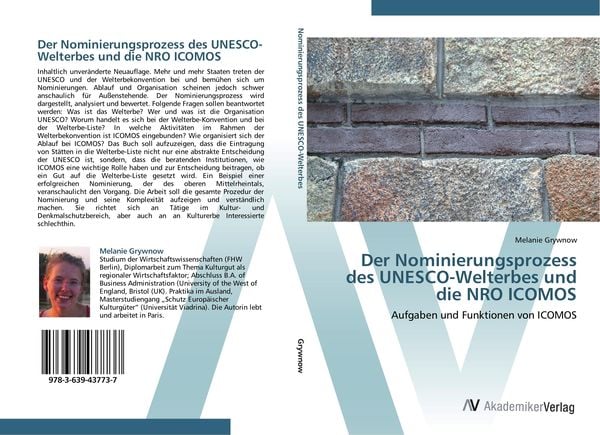 Produktbild: Der Nominierungsprozess des UNESCO-Welterbes und die NRO ICOMOS