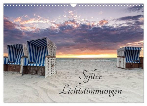 Produktbild: Sylter Lichtstimmungen (Wandkalender 2026 DIN A3 quer), CALVENDO Monatskalender