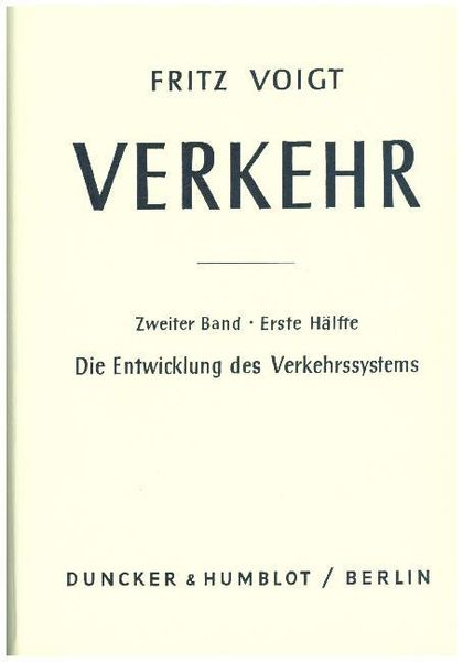 Produktbild: Verkehr.
