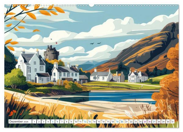Produktbild: Europas Charme (hochwertiger Premium Wandkalender 2026 DIN A2 quer), Kunstdruck in Hochglanz