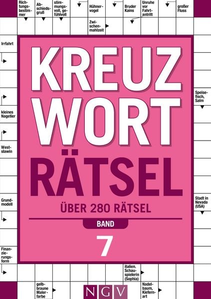 Produktbild: Kreuzwortr&auml;tsel &bull; Band 7 I &Uuml;ber 280 R&auml;tsel f&uuml;r Erwachsene
