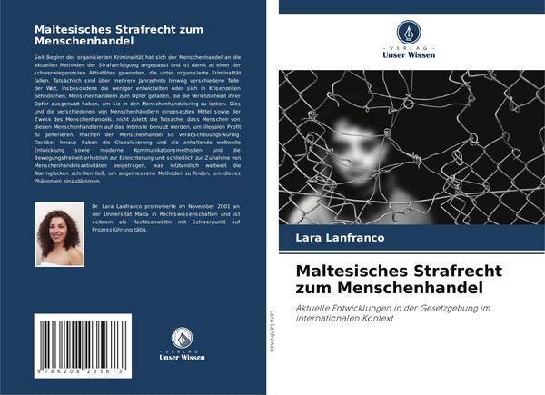 Maltesisches Strafrecht zum Menschenhandel, Taschenbuch von Lara Lanfranco, Verlag Unser Wissen, 9786208235673