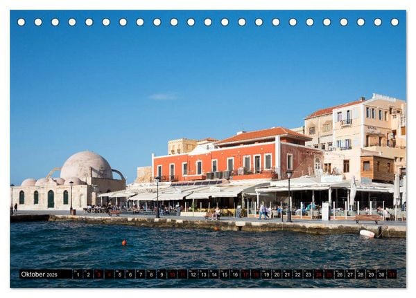 Produktbild: Zauberhaftes Kreta (Tischkalender 2026 DIN A5 quer), CALVENDO Monatskalender