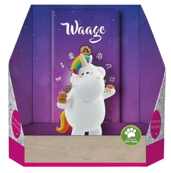 Produktbild: Pummeleinhorn Sammelfigur &ndash; Sternzeichen Waage