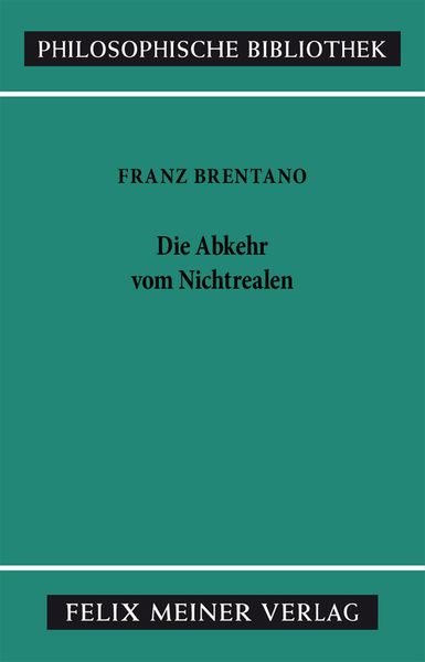 Produktbild: Die Abkehr vom Nichtrealen