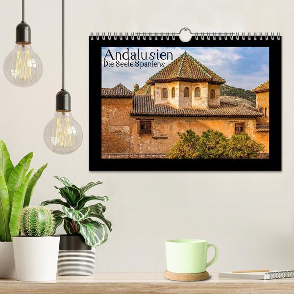 Produktbild: Andalusien - Die Seele Spaniens (Wandkalender 2026 DIN A4 quer), CALVENDO Monatskalender
