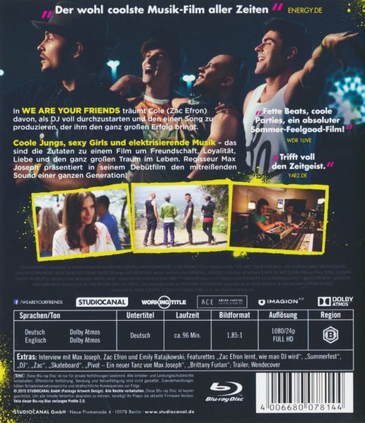 Produktbild: We Are Your Friends