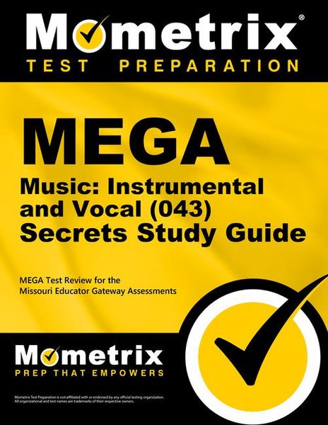 Produktbild: Mega Music: Instrumental and Vocal (043) Secrets Study Guide